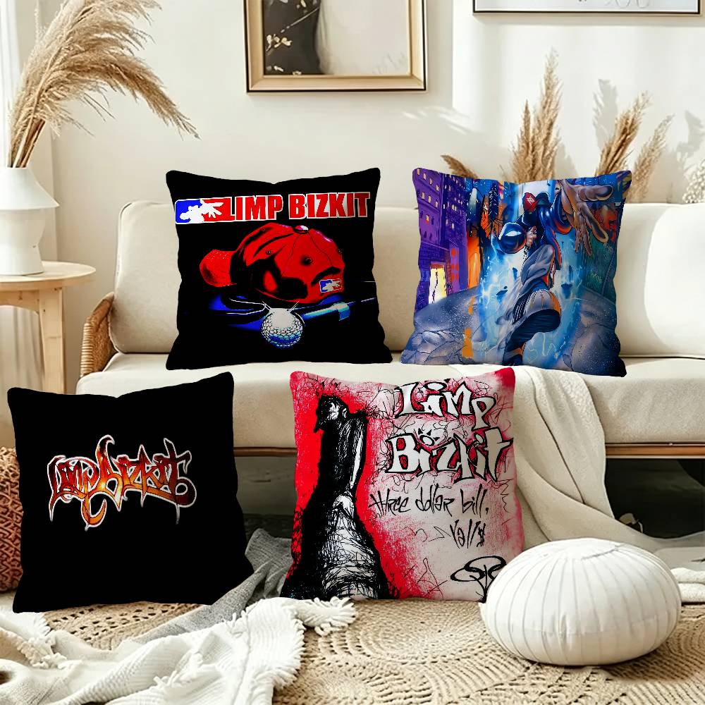Home Textiles Super Soft - أغطية وسائد معدنية من L-Limp B-Bizkit،