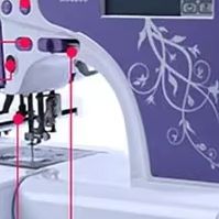 Home Textiles Logo - ماكينة تطريز رقمية احترافية، معدات خياطة