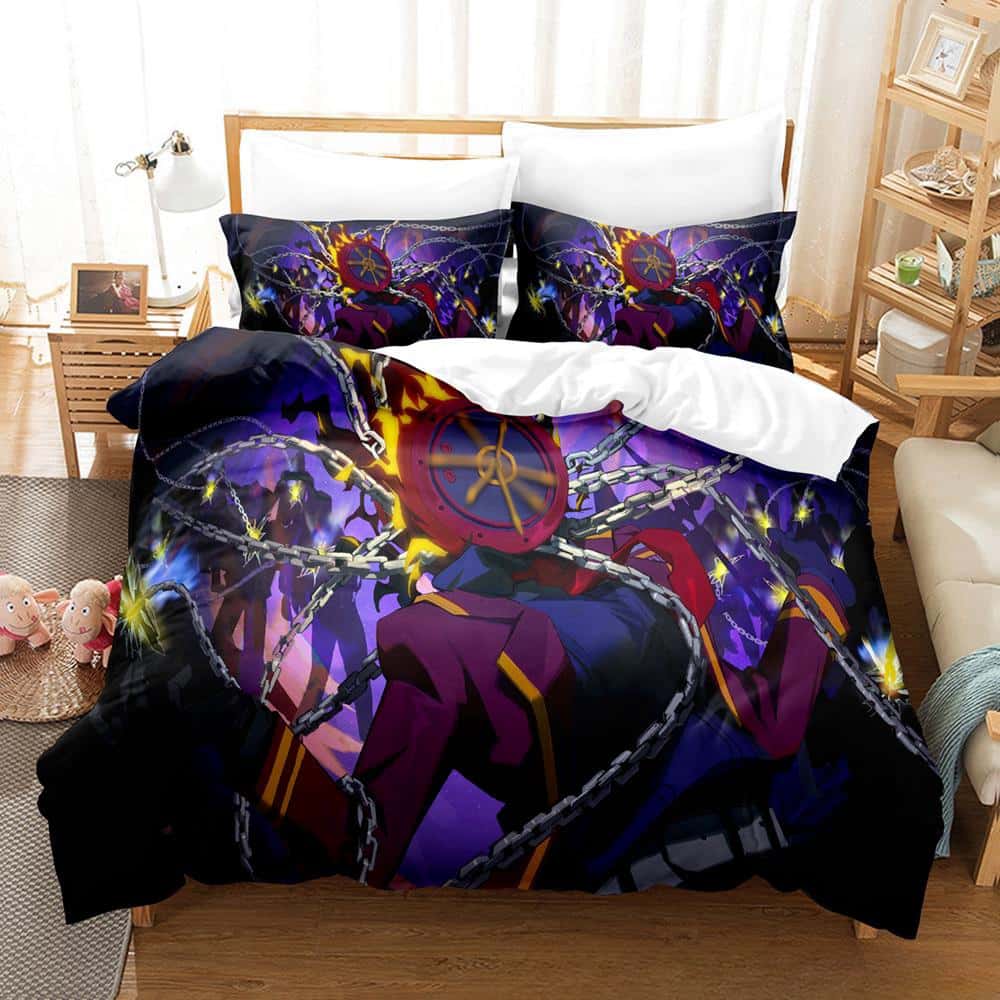 Home Textiles Company - طقم أغطية سرير بتصميم ثلاثي الأبعاد
