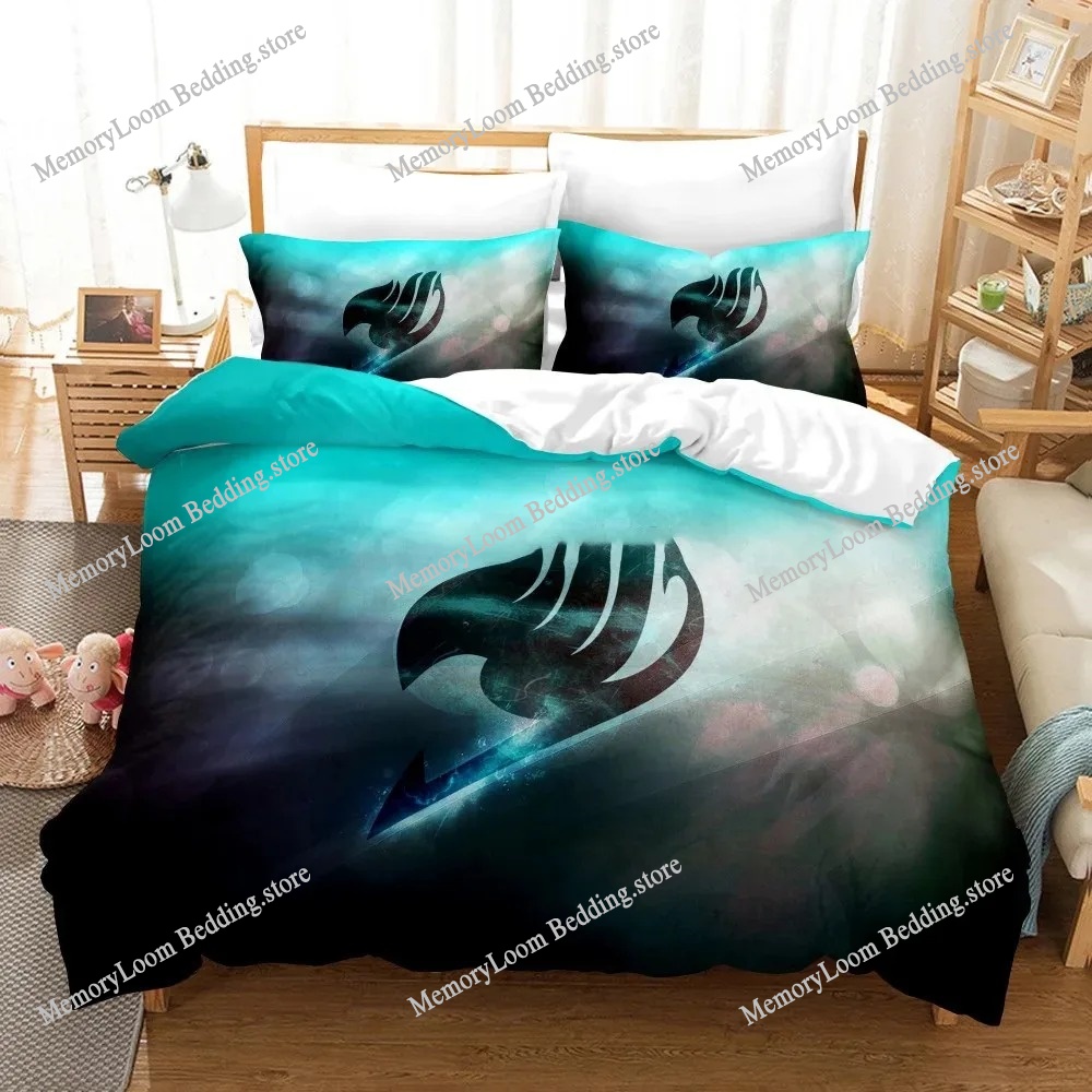 Home Textiles Logo - ثلاثية الأبعاد طباعة أنيمي الجنية الذيل