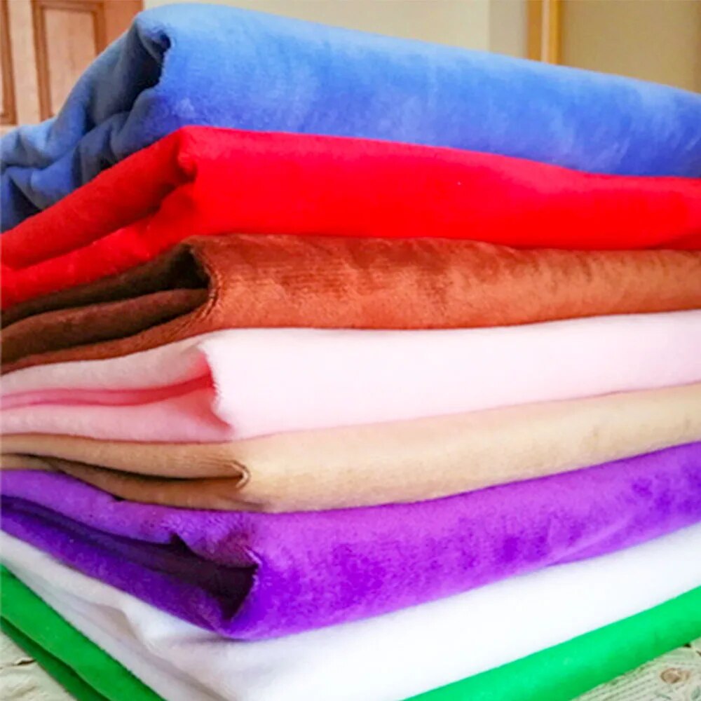 Home Textiles Super Soft - قماش مخملي قطيفة فائق النعومة ،