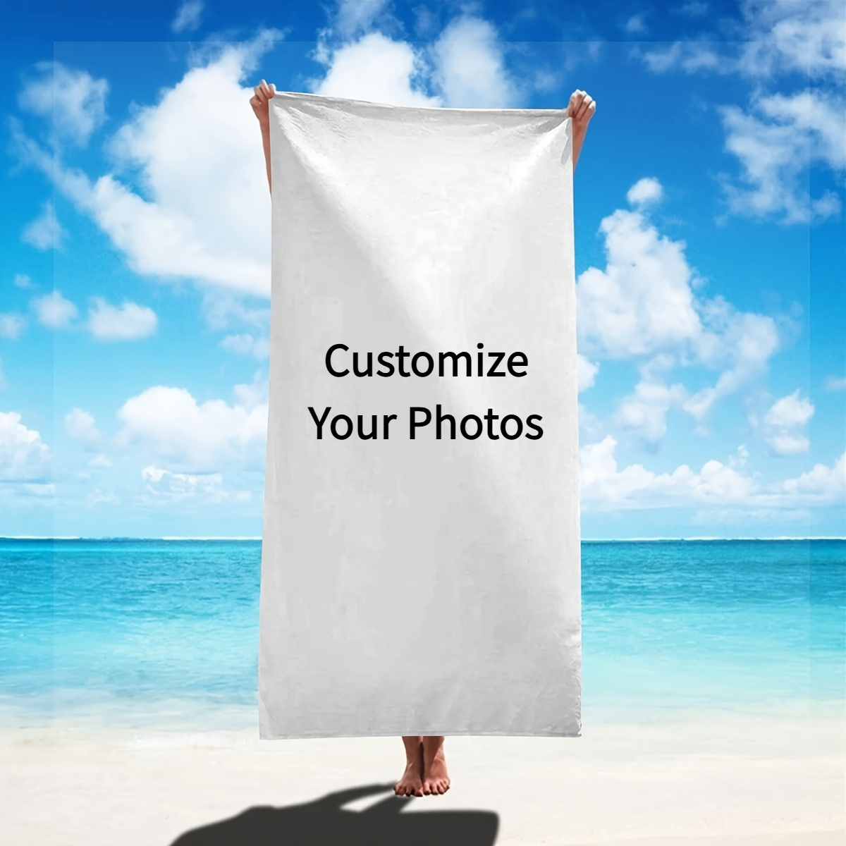 تخصيص صورة شخصية منشفة الشاطئ  - مراجعة Home Textiles Company وسعره