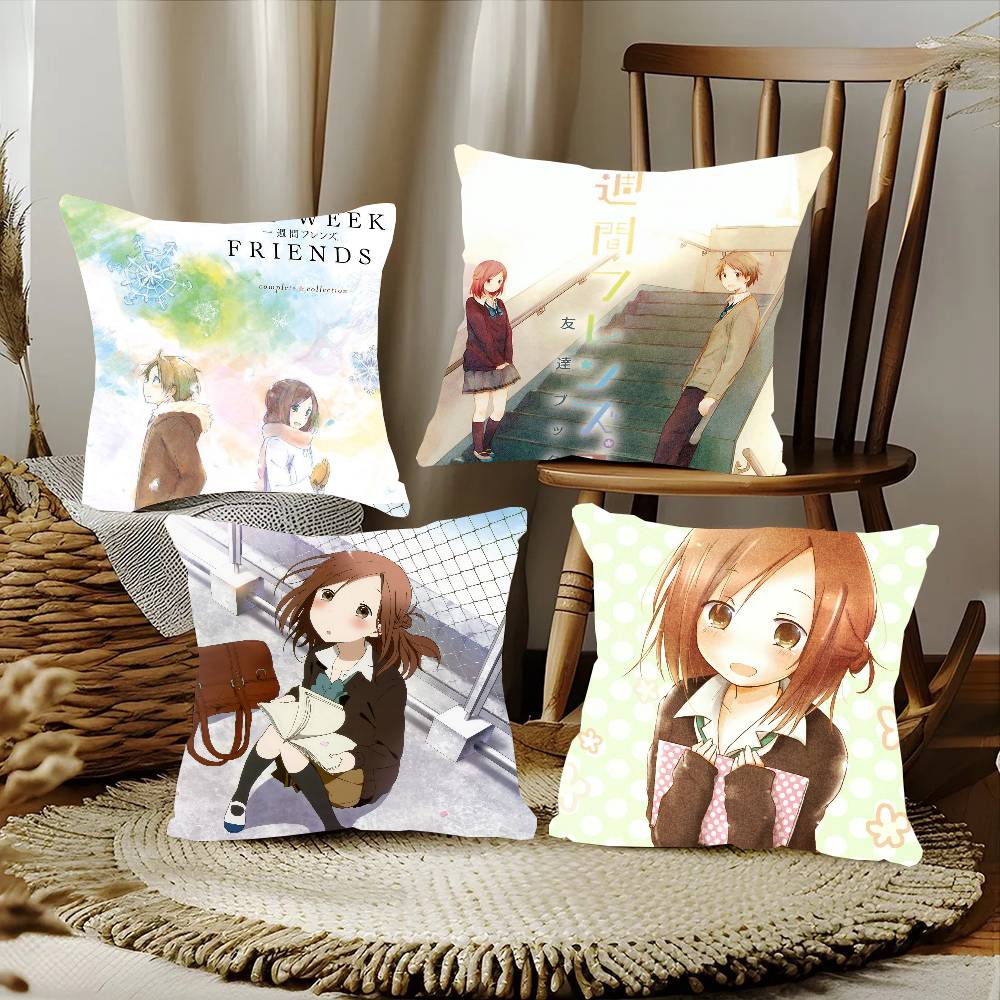 غطاء وسادة أنيمي ون ويك فريندز - مراجعة Home Textiles Week وسعره