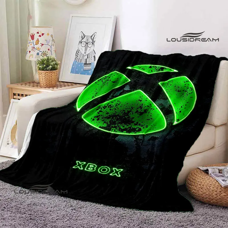 بطانية صوف بشعار Xbox بتصميم أ - مراجعة Home Textiles Logo وسعره