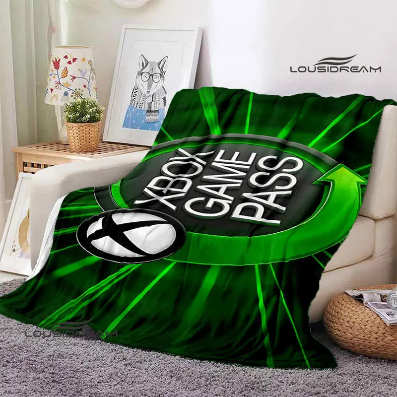بطانية صوف بشعار Xbox بتصميم أ - مراجعة Home Textiles Logo وسعره