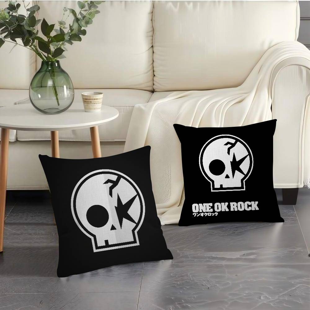 غطاء وسادة بتصميم شعار ONE OK  - مراجعة Home Textiles Logo وسعره