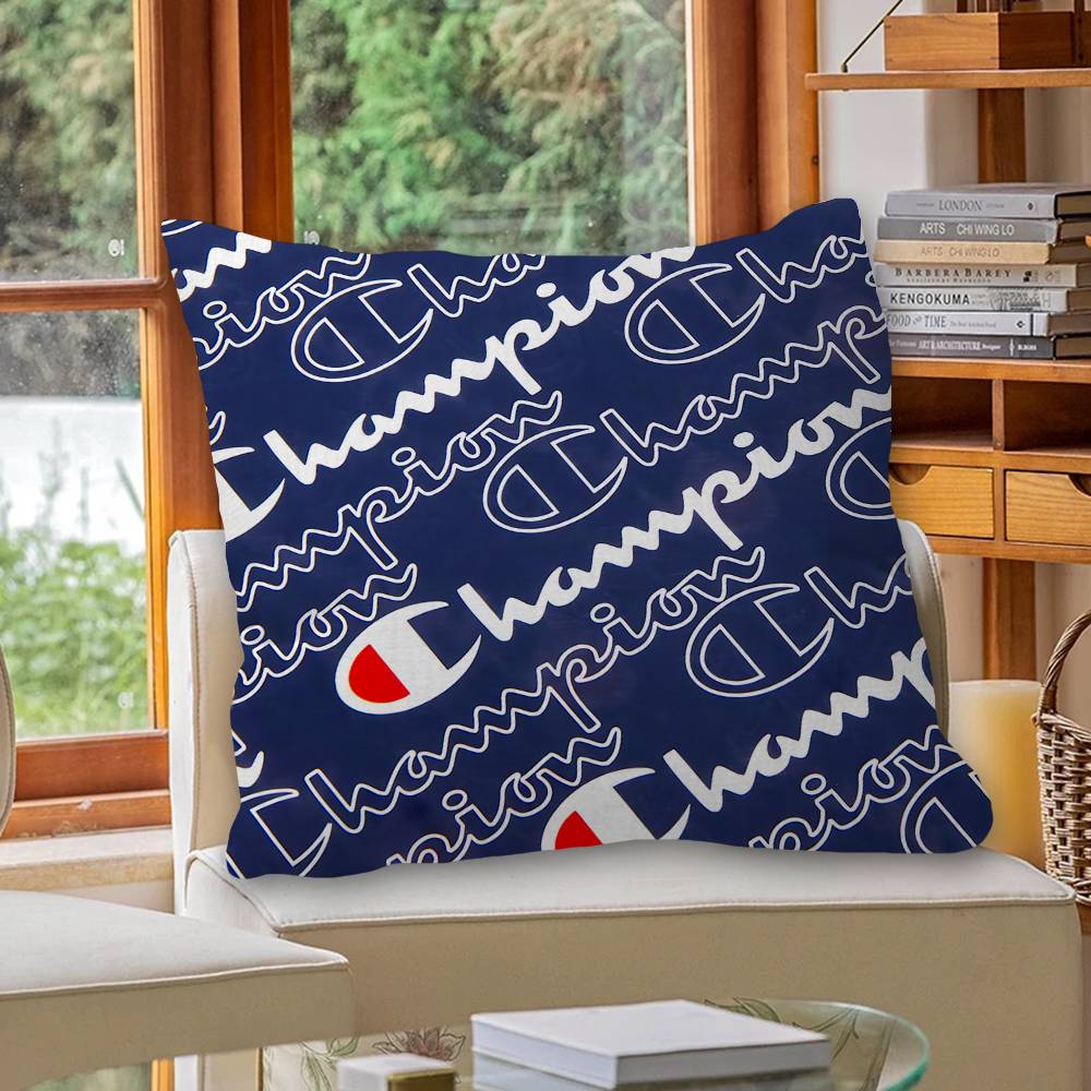 غطاء وسادة بشعار العلامة التجا - مراجعة Home Textiles Logo وسعره