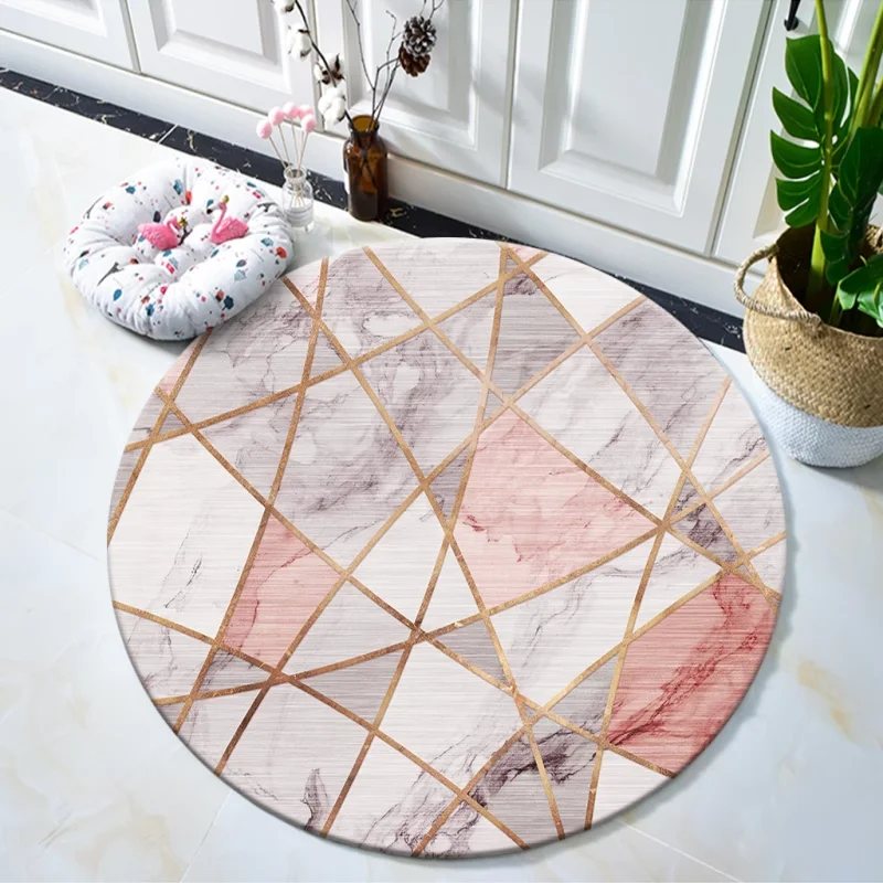 ~O~ سجادة أرضية مستديرة فاخرة  - مراجعة Home Lines Textiles وسعره