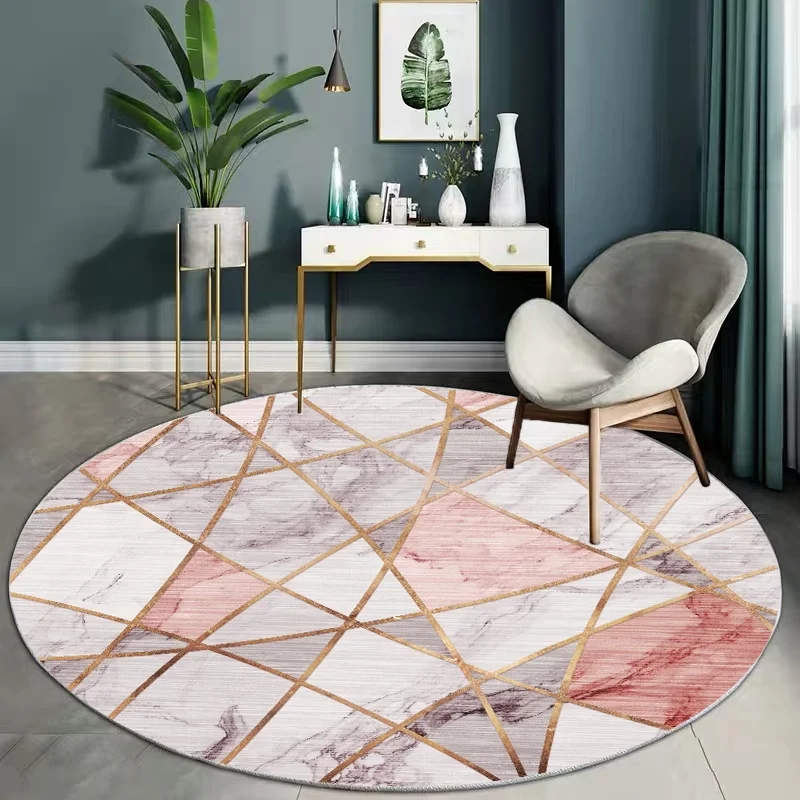 ~O~ سجادة أرضية مستديرة فاخرة  - مراجعة Home Lines Textiles وسعره