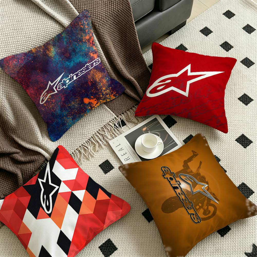 غطاء وسادة بشعار Alpinestars،  - مراجعة Home Textiles Logo وسعره