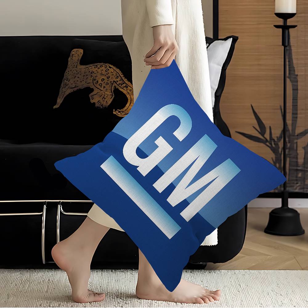 غطاء وسادة مزخرف بشعار G-Gener - مراجعة Home Textiles Logo وسعره