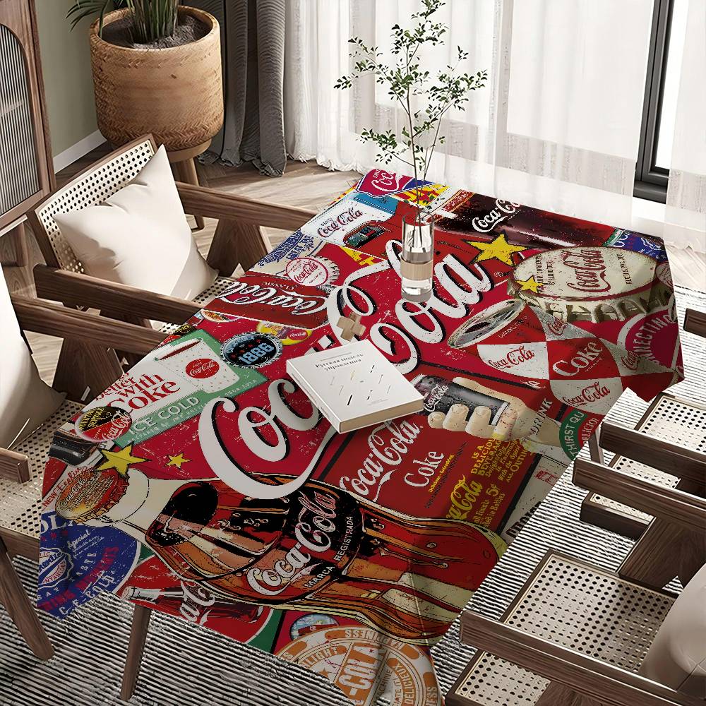 مفارش طاولة مستطيلة بشعار C-CO - مراجعة Home Textiles Logo وسعره