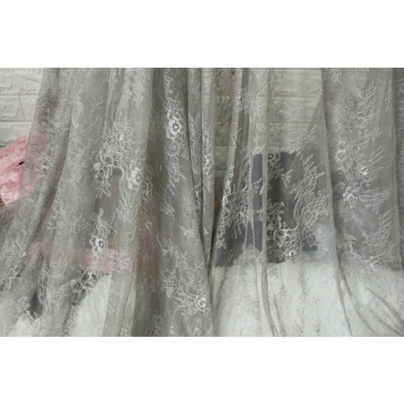 جديد عالي الجودة رمش الدانتيل  - مراجعة Home Textiles Curtains وسعره