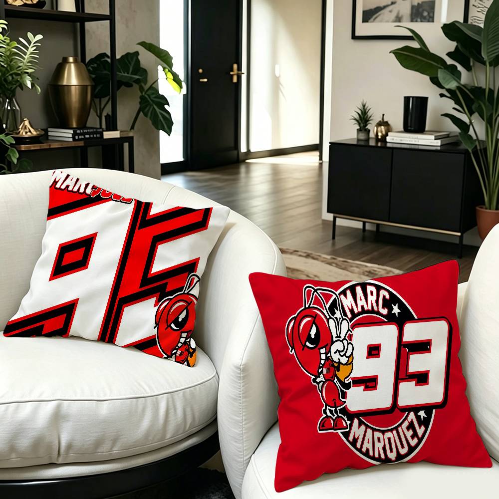 أغطية وسائد بشعار M-Marquezs-s - مراجعة Home Textiles Logo وسعره
