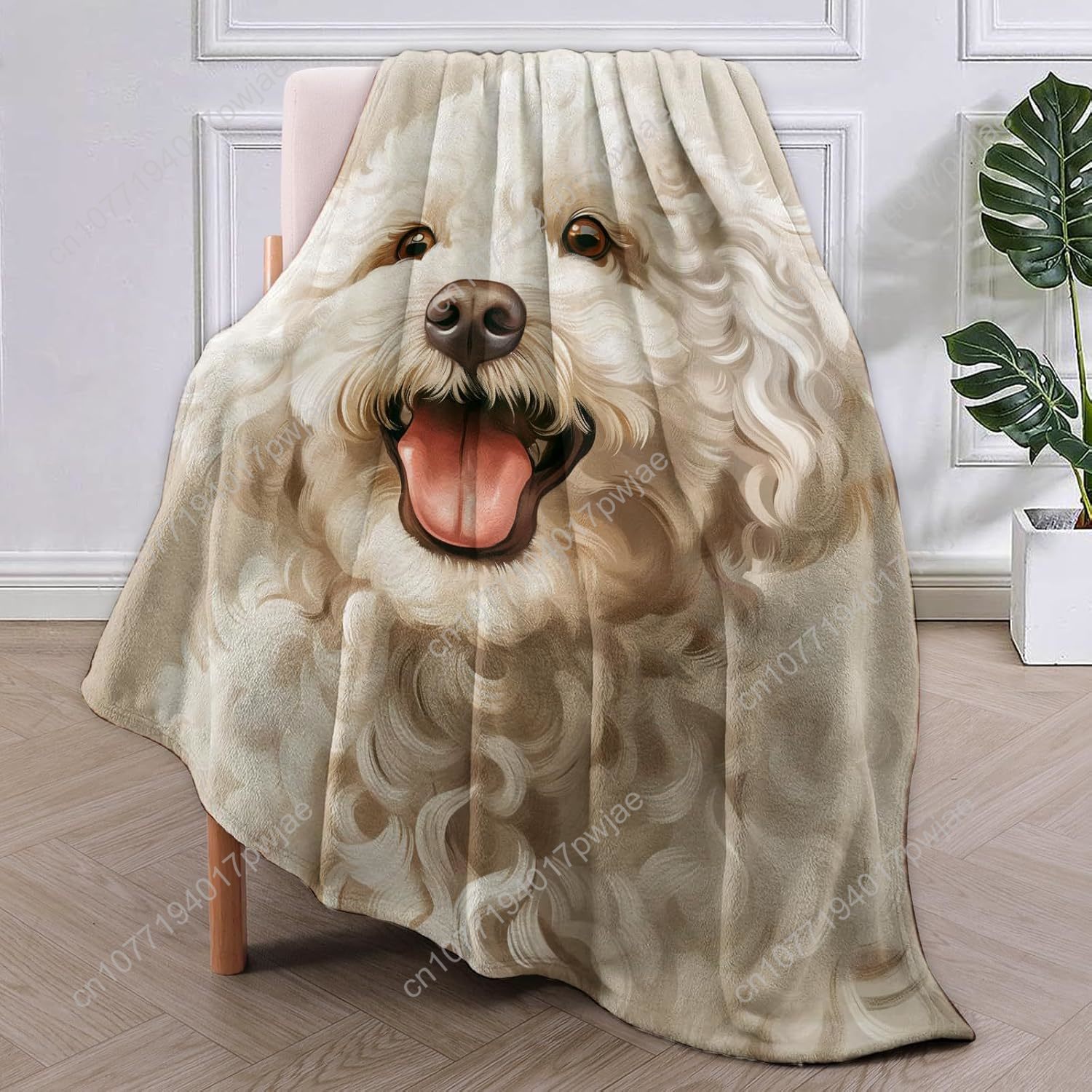 بطانية بورتريه بودل بهيجة تصمي - مراجعة Textiles For Home وسعره