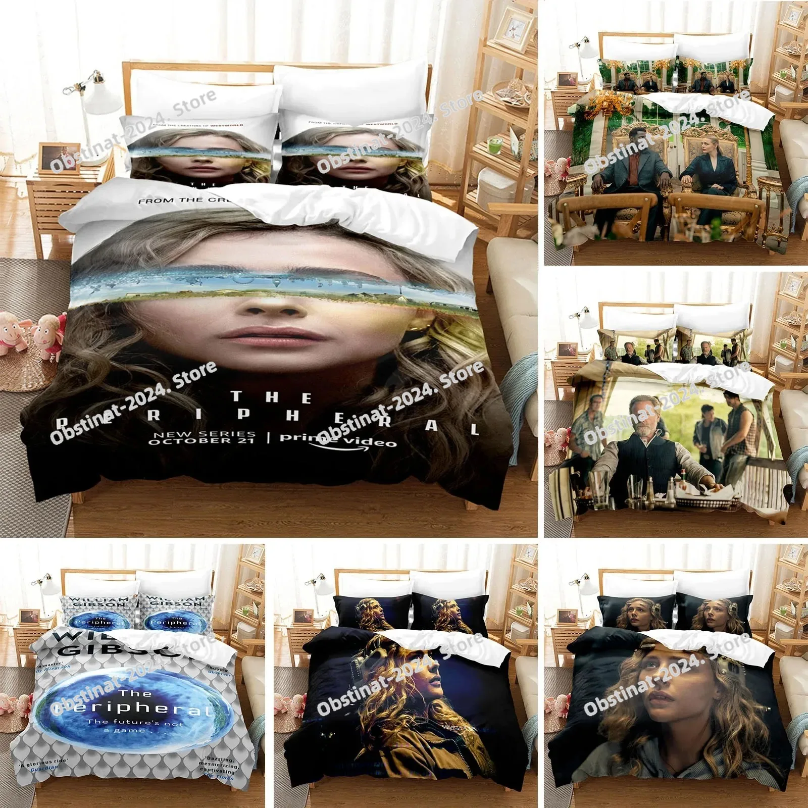 طقم سرير محيطي ثلاثي الأبعاد ط - مراجعة Home Textiles Super Soft وسعره