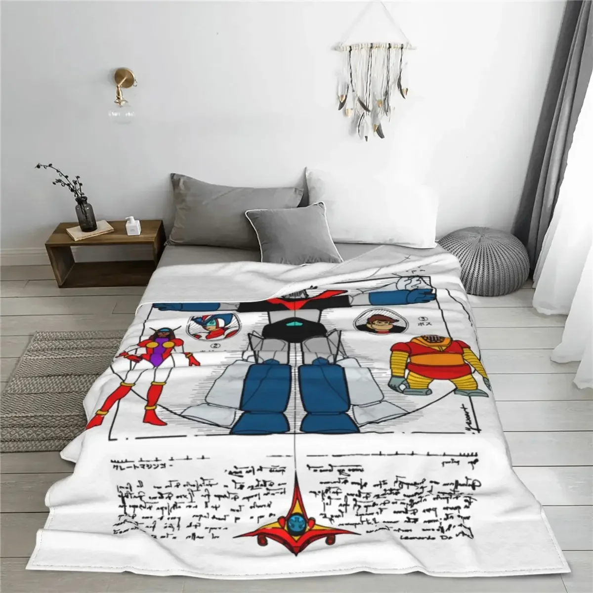بطانية مخملية مزينة بشخصيات ما - مراجعة Home Textiles Super Soft وسعره